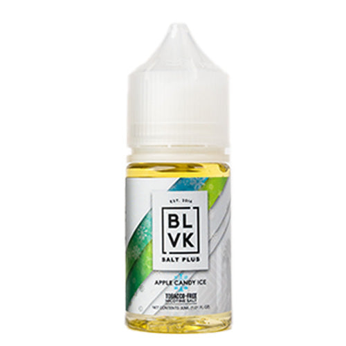 Plus BLVK LIQSALT 30mL 35mg Apple Candy Ice/Sour Apple Ice
