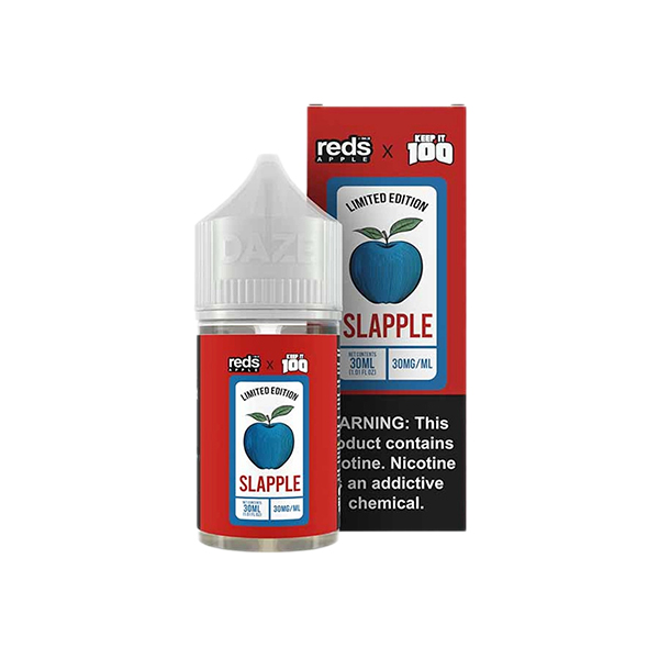 Reds/Keep It 100 7Daze LIQSALT 30mL 30mg Slapple