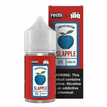 Reds/Keep It 100 7Daze LIQSALT 30mL 30mg Slapple