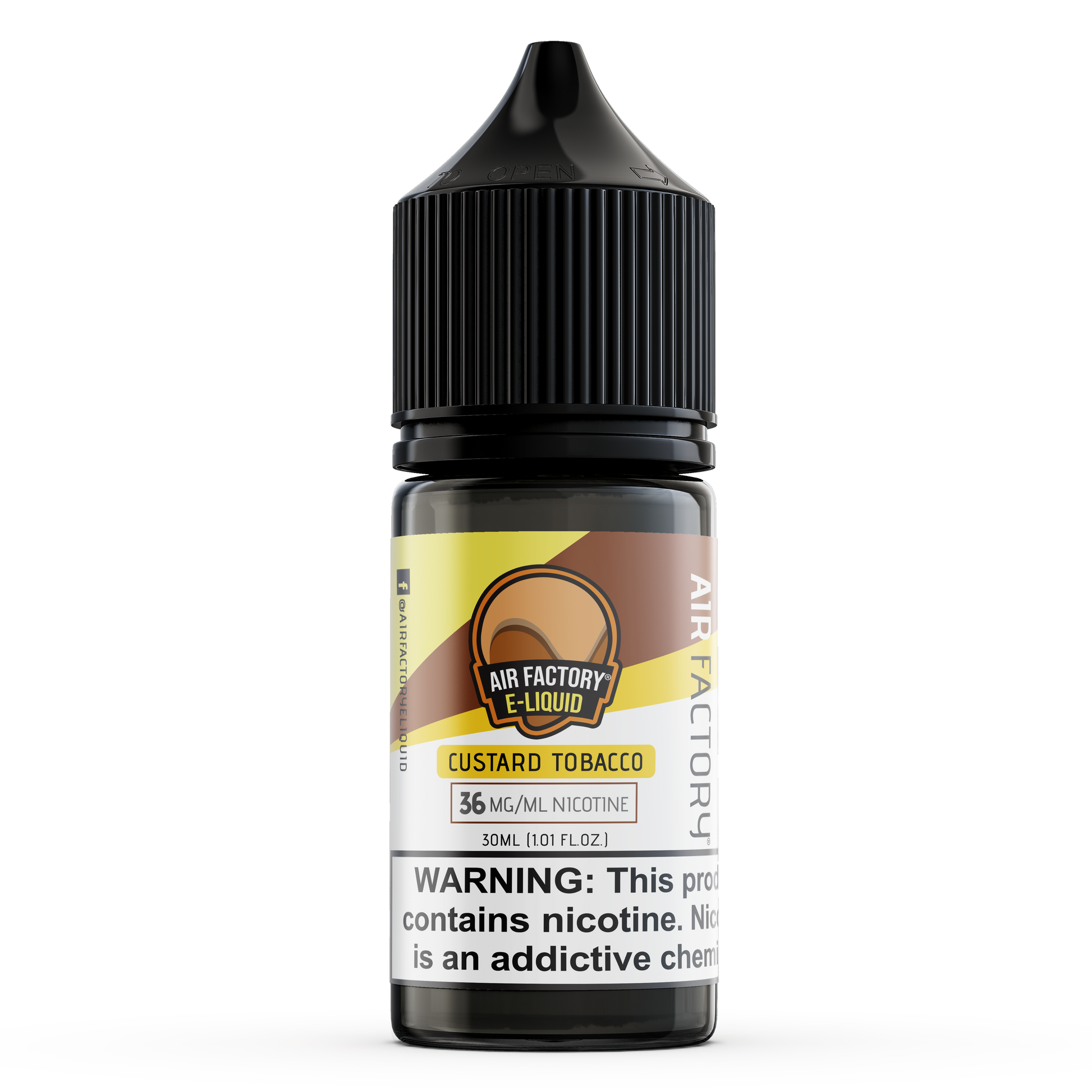 Air Factory LIQSALT 30mL 18mg Custard Tobacco