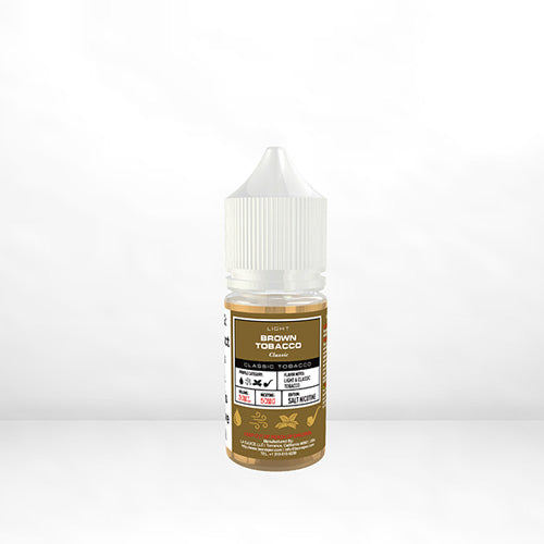 Basix LIQSALT 30mL 50mg Light Classic Brown Tobacco