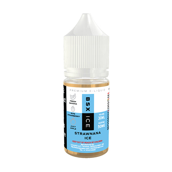 Basix LIQSALT 30mL 50mg Strawnana Ice