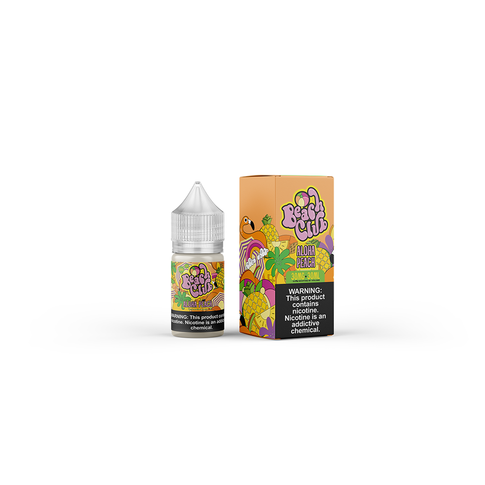 Beach Club LIQSALT 30mL 30mg Aloha Peach