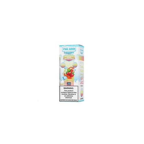 TFN Pod Juice LIQSALT 30mL 55mg Strawberry Apple Watrmln Freez