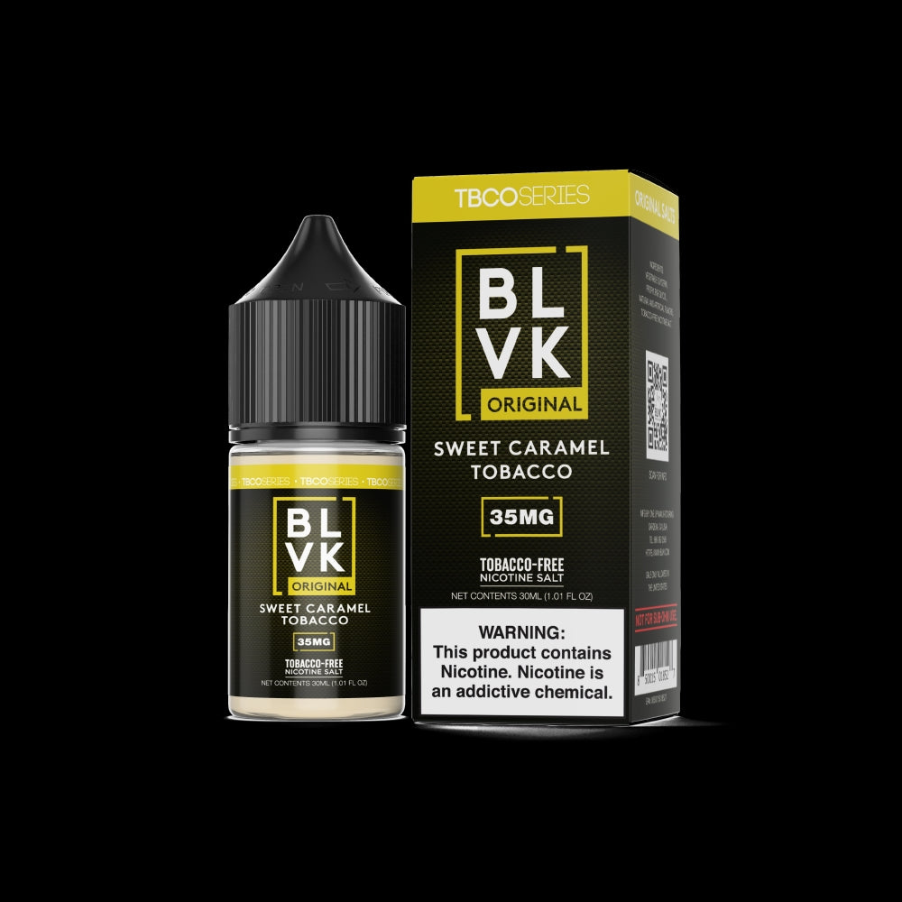 BLVK LIQSALT 30mL 35mg Sweet Tobacco (Caramel)