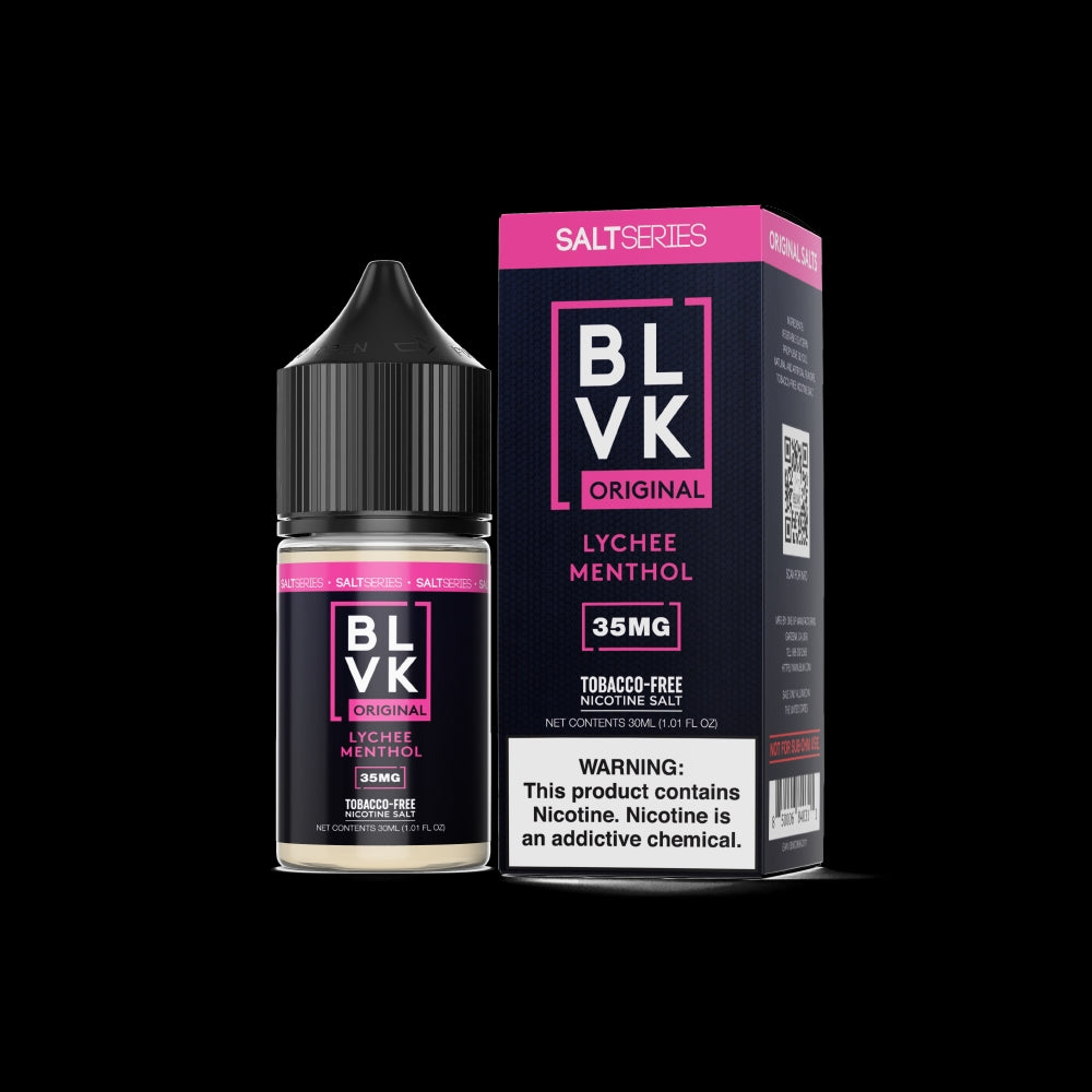 BLVK LIQSALT 30mL 35mg Lychee Menthol (Lychee)