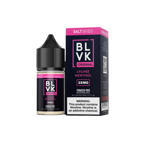 BLVK LIQSALT 30mL 35mg Lychee Menthol (Lychee)