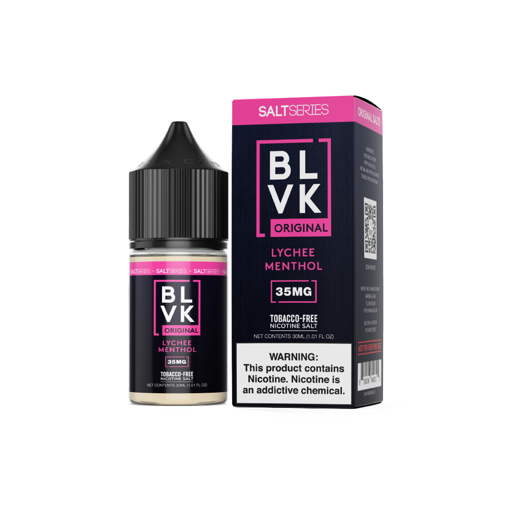BLVK LIQSALT 30mL 35mg Lychee Menthol (Lychee)