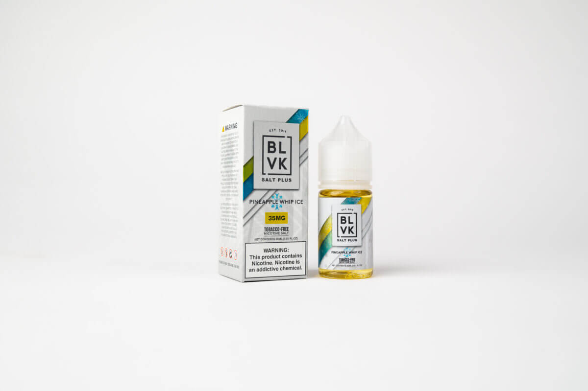 Plus BLVK LIQSALT 30mL 35mg Pineapple Whip Ice