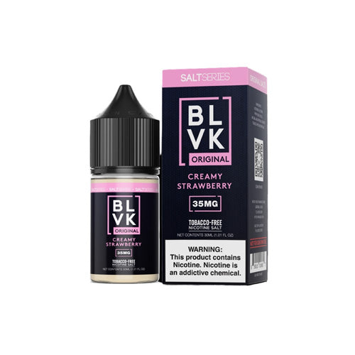 BLVK LIQSALT 30mL 35mg Creamy Strawberry