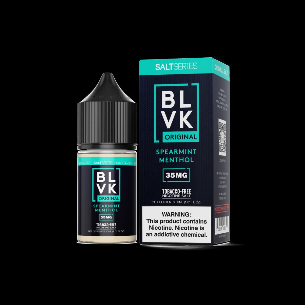BLVK LIQSALT 30mL 35mg Spearmint Menthol