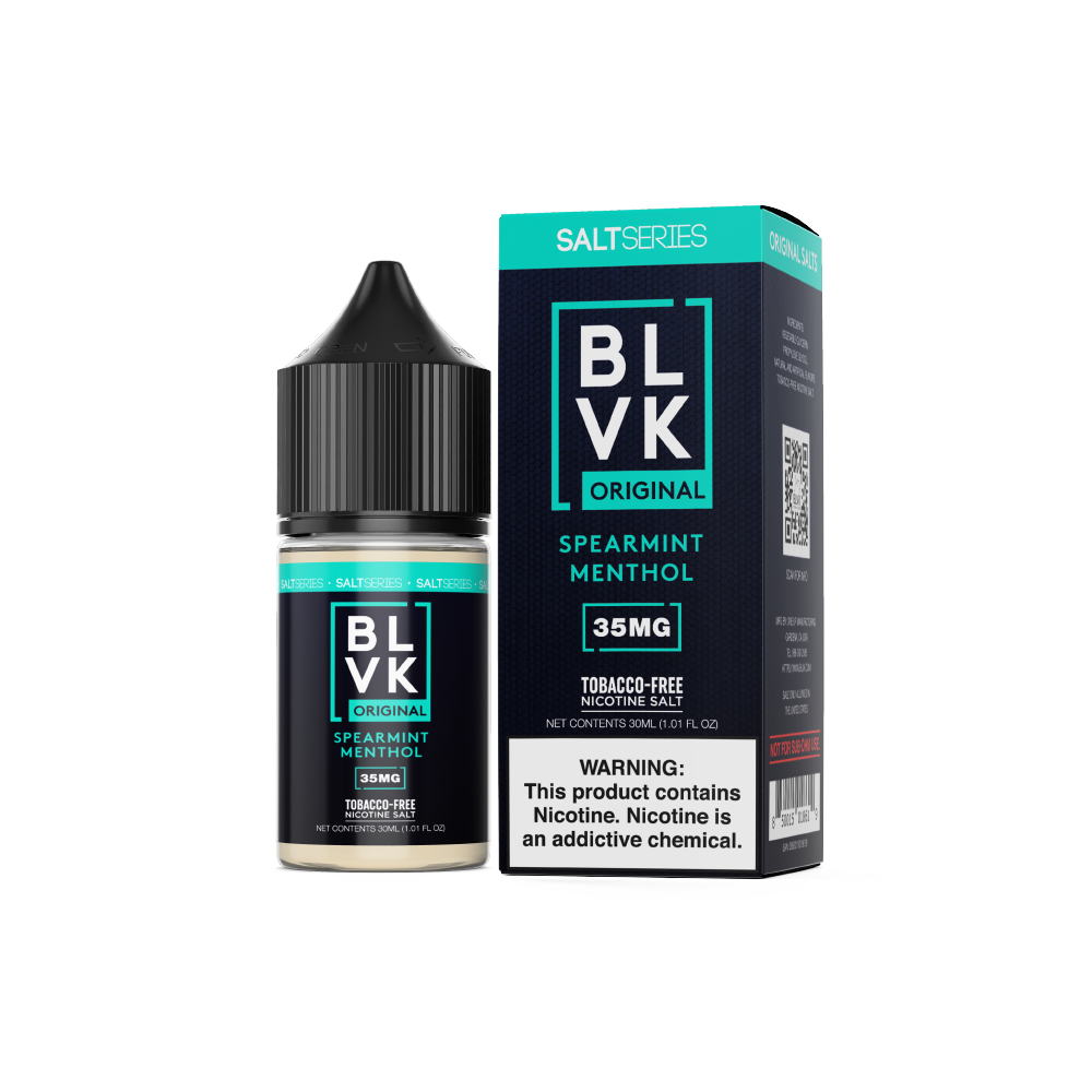 BLVK LIQSALT 30mL 35mg Spearmint Menthol