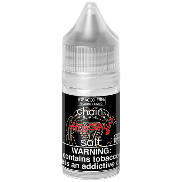 Chain Vapez LIQSALT 30mL 35mg Why So Cereal