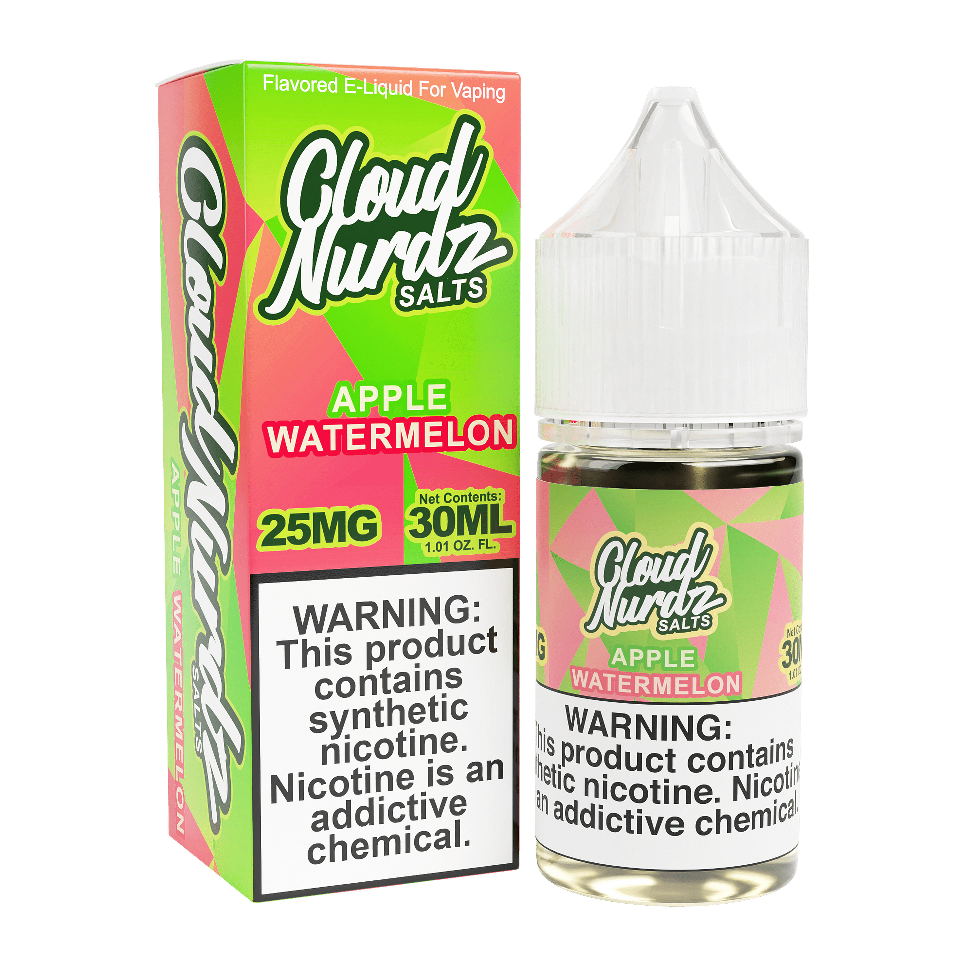 TF-Nic Cloud Nurdz LIQSALT 30mL 50mg Watermelon Apple