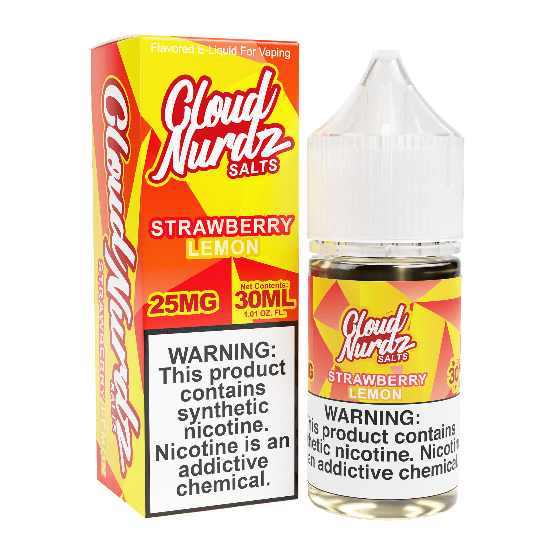 TF-Nic Cloud Nurdz LIQSALT 30mL 50mg Straw Lemon