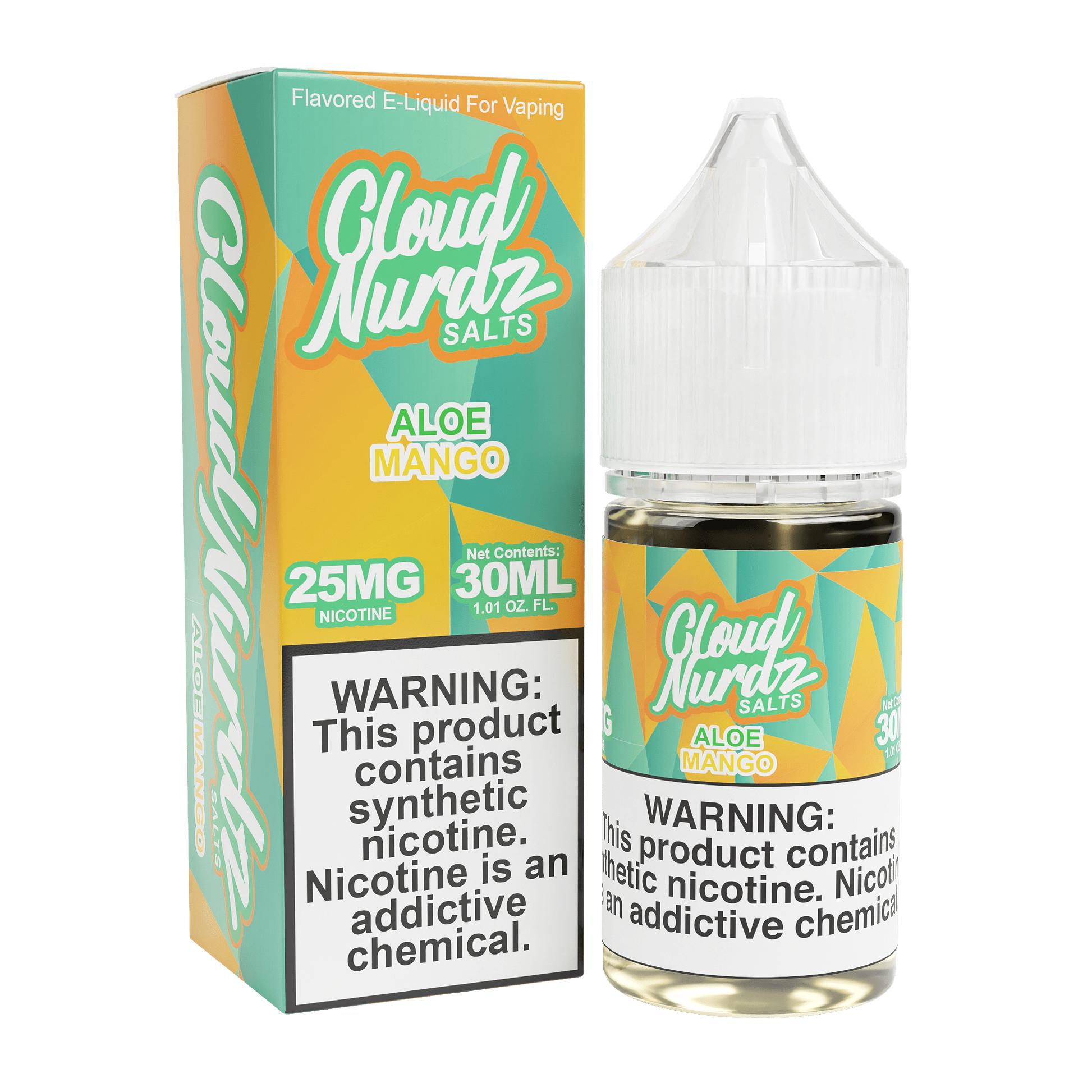 TF-Nic Cloud Nurdz LIQSALT 30mL 50mg Aloe Mango