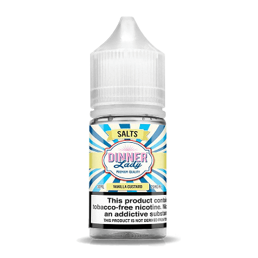 TF-Nic Dinner Lady LIQSALT 30mL 25mg Vanilla Custard