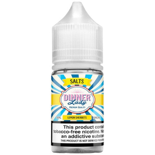 TF-Nic Dinner Lady LIQSALT 30mL 25mg Lemon Sherbets