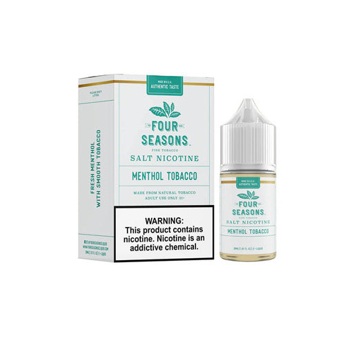 Four Seasons LIQSALT 30mL 50mg Menthol Tobacco