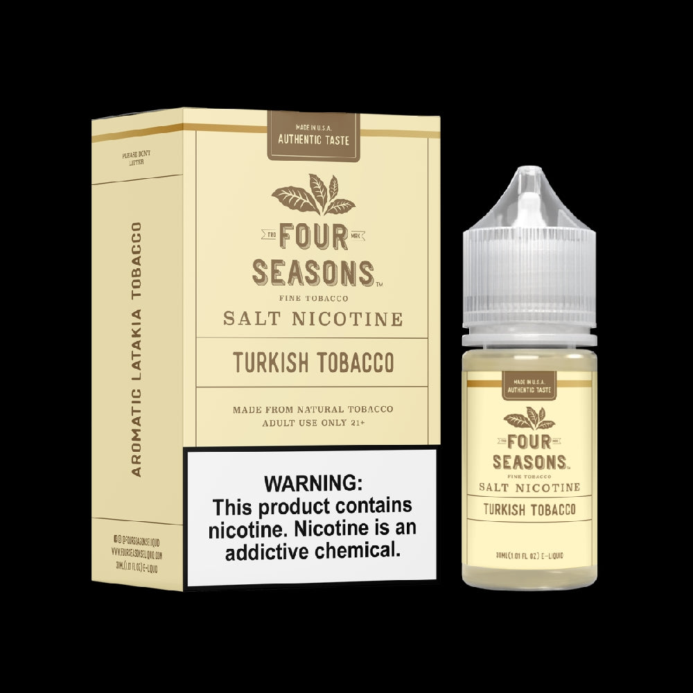 Four Seasons LIQSALT 30mL 30mg Turkish Tobacco