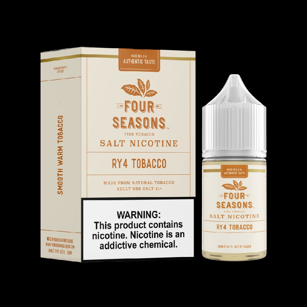 Four Seasons LIQSALT 30mL 30mg RY4 Tobacco