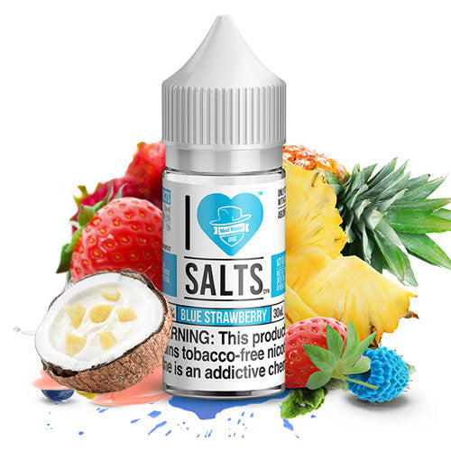 I Love LIQSALT 30mL 50mg Blue Strawberry