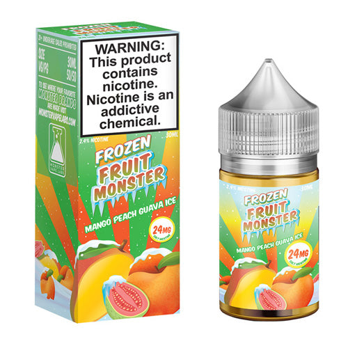 Frozen Jam Monster LIQSALT 30mL 24mg Mango Peach Guava Ice