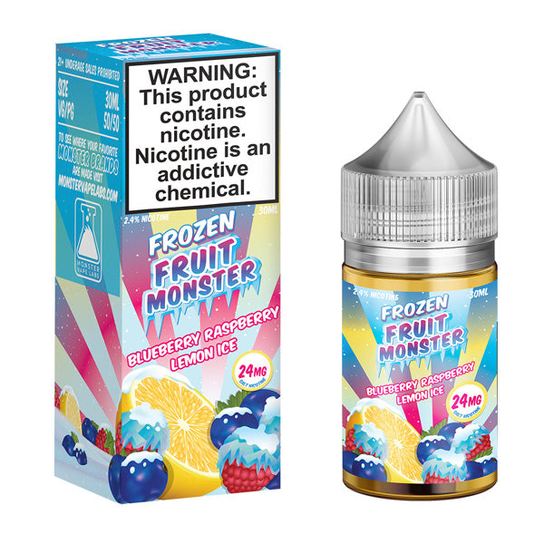 Frozen Jam Monster LIQSALT 30mL 24mg Blue Razz Lemon Ice