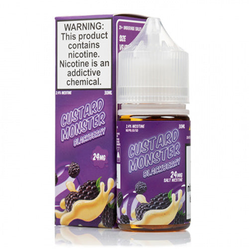 Custard Jam Monster LIQSALT 30mL 24mg Blackberry