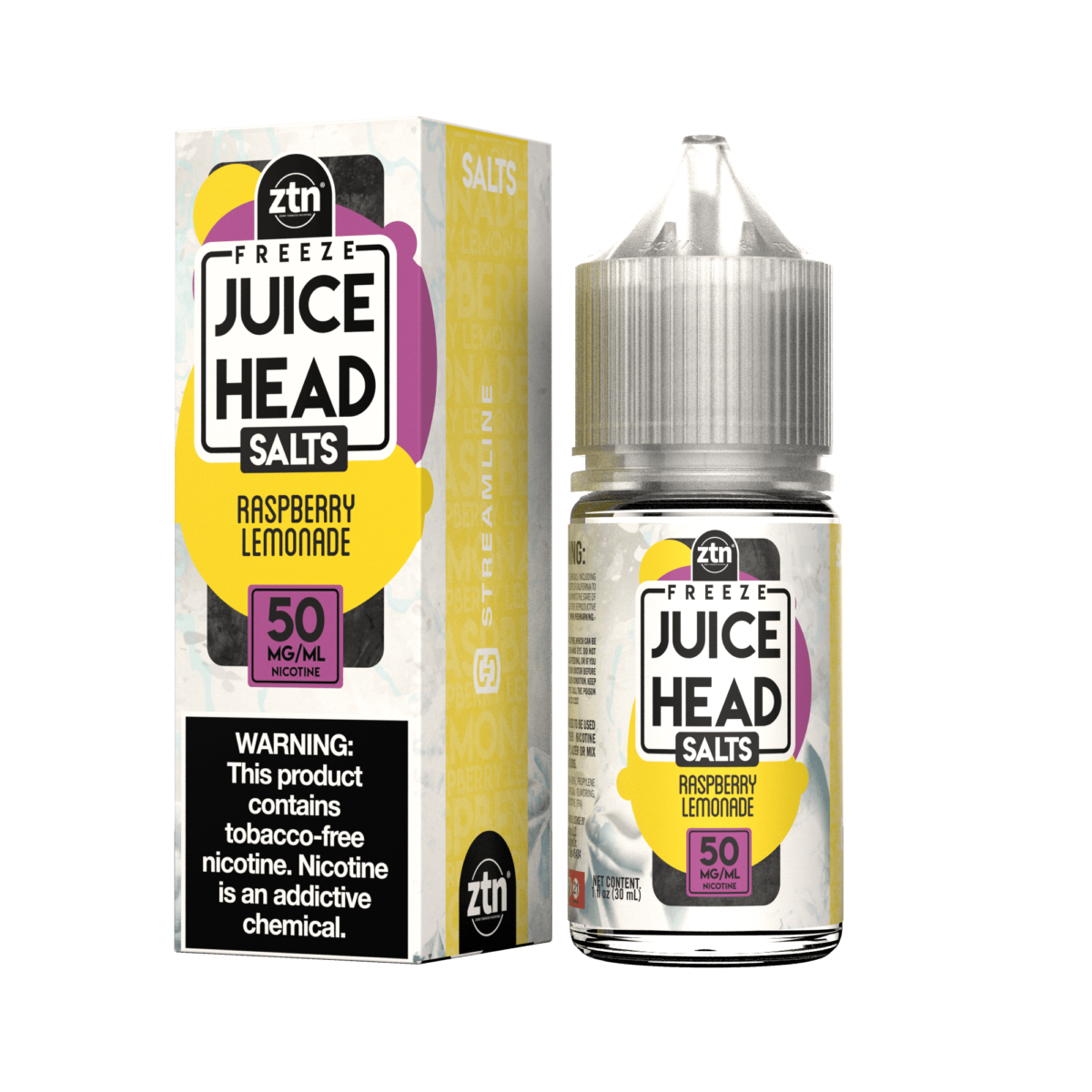 TFN Juice Head LIQSALT 30mL 35mg Raspberry Lemonade Freeze