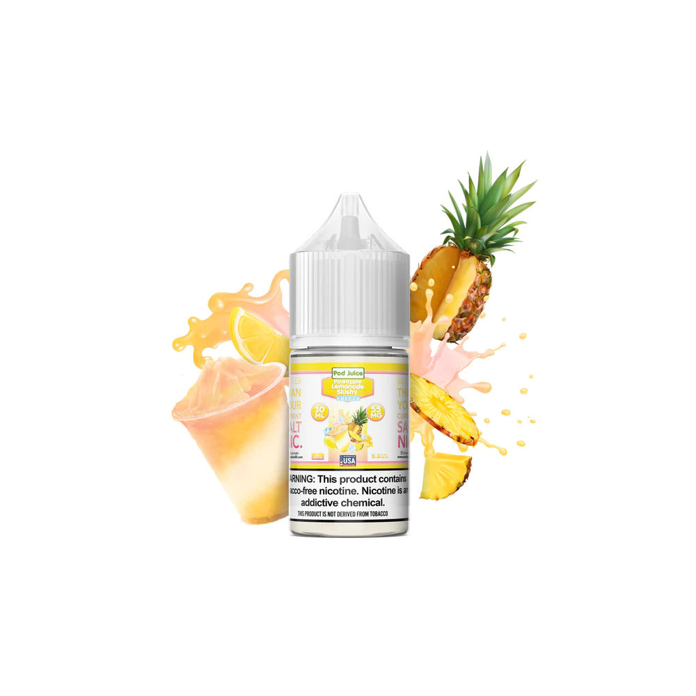 TFN Pod Juice LIQSALT 30mL 55mg Pinapl. Lemnd Slushy Freeze