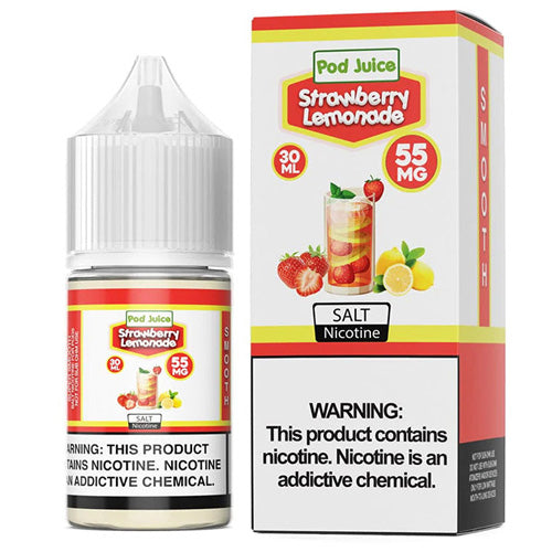 TFN Pod Juice LIQSALT 30mL 55mg Strawberry Lemonade