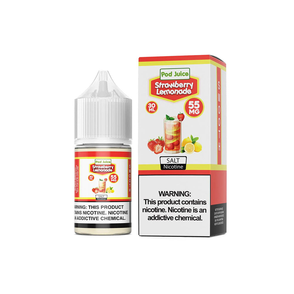 TFN Pod Juice LIQSALT 30mL 55mg Strawberry Lemonade