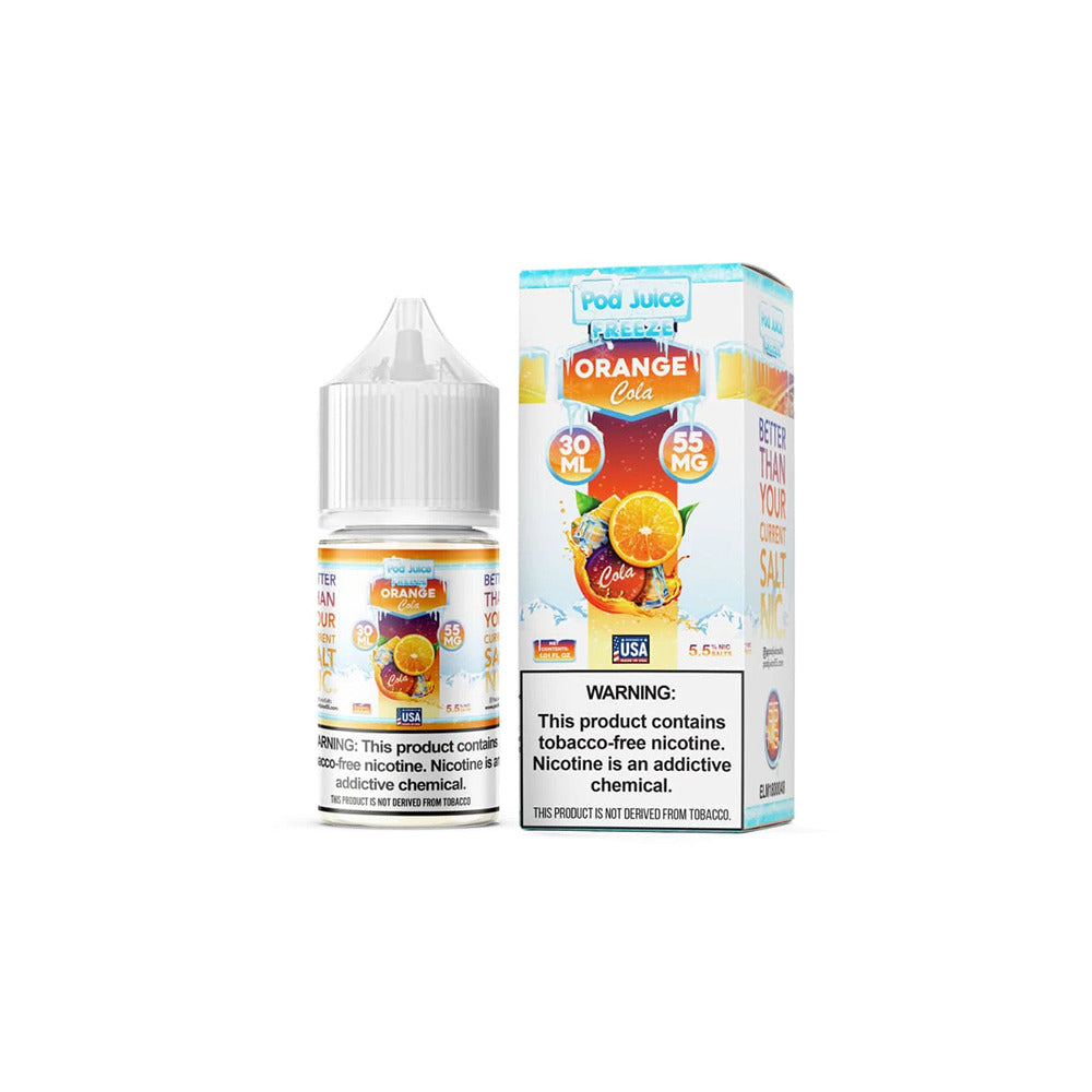 TFN Pod Juice LIQSALT 30mL 55mg Orange Cola Freeze