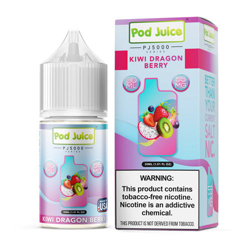 TFN PJ5001 Pod Juice LIQSALT 30mL 55mg Kiwi Dragon Berry