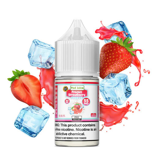 TFN Pod Juice LIQSALT 30mL 55mg Frozen Strawberry