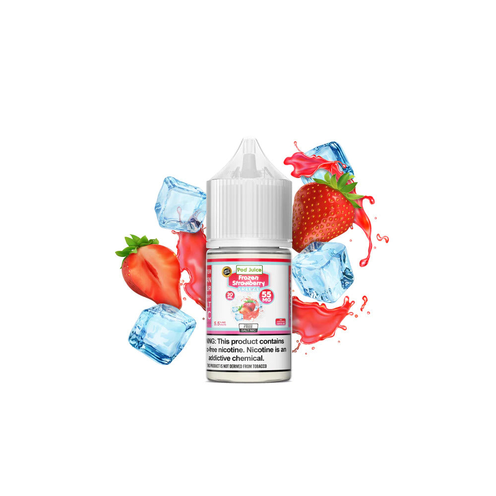 TFN Pod Juice LIQSALT 30mL 55mg Frozen Strawberry