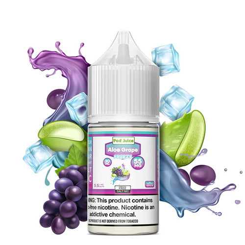 TFN Pod Juice LIQSALT 30mL 35mg Aloe Grape Freeze