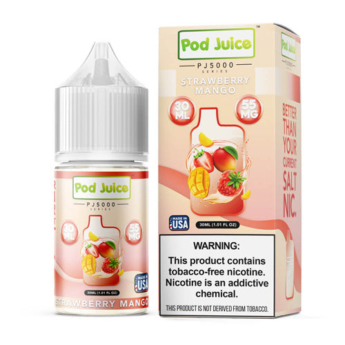 TFN PJ5000 Pod Juice LIQSALT 30mL 35mg Strawberry Mango