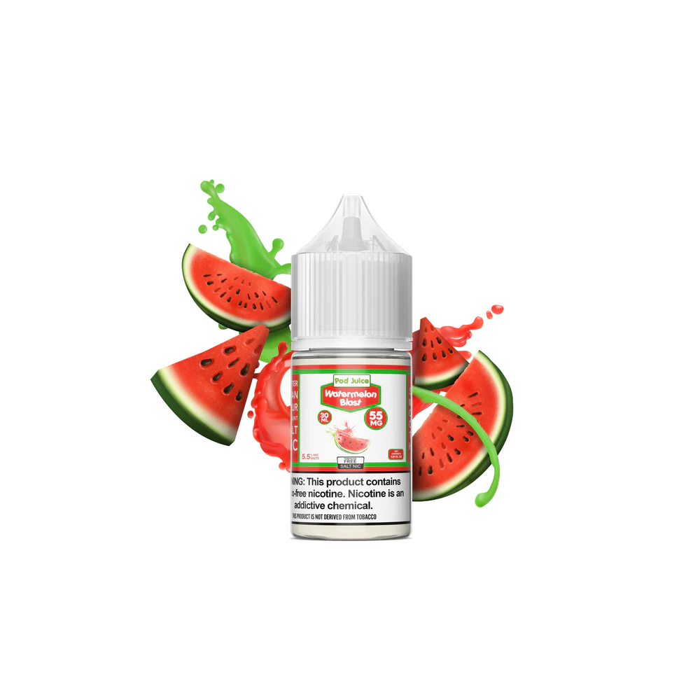 TFN Pod Juice LIQSALT 30mL 55mg Watermelon Blast