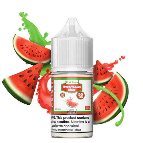 TFN Pod Juice LIQSALT 30mL 55mg Watermelon Blast