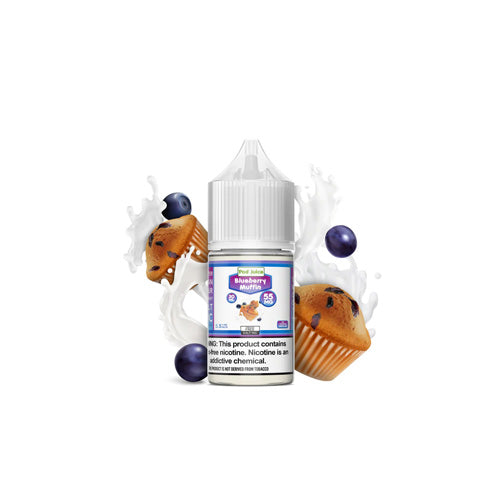 TFN Pod Juice LIQSALT 30mL 55mg Blueberry Muffin