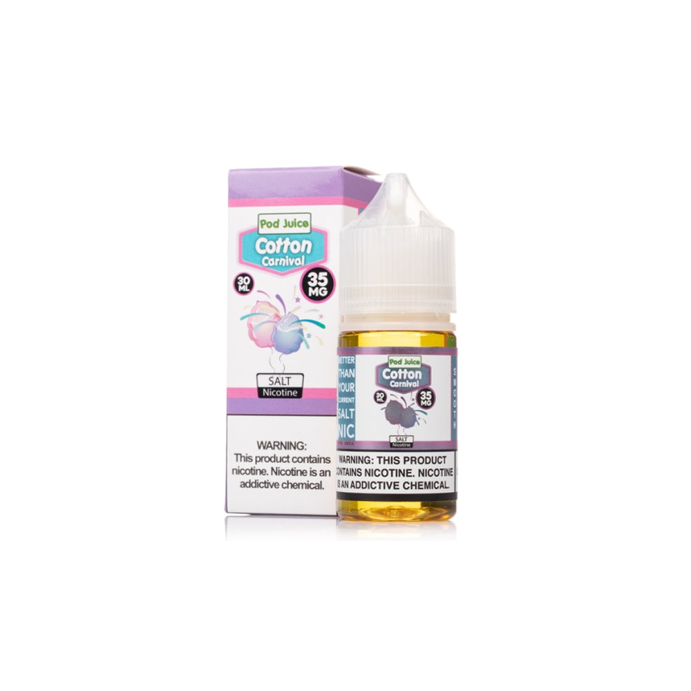 TFN Pod Juice LIQSALT 30mL 55mg Cotton Carnival