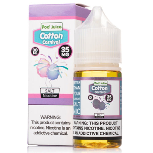 TFN Pod Juice LIQSALT 30mL 55mg Cotton Carnival