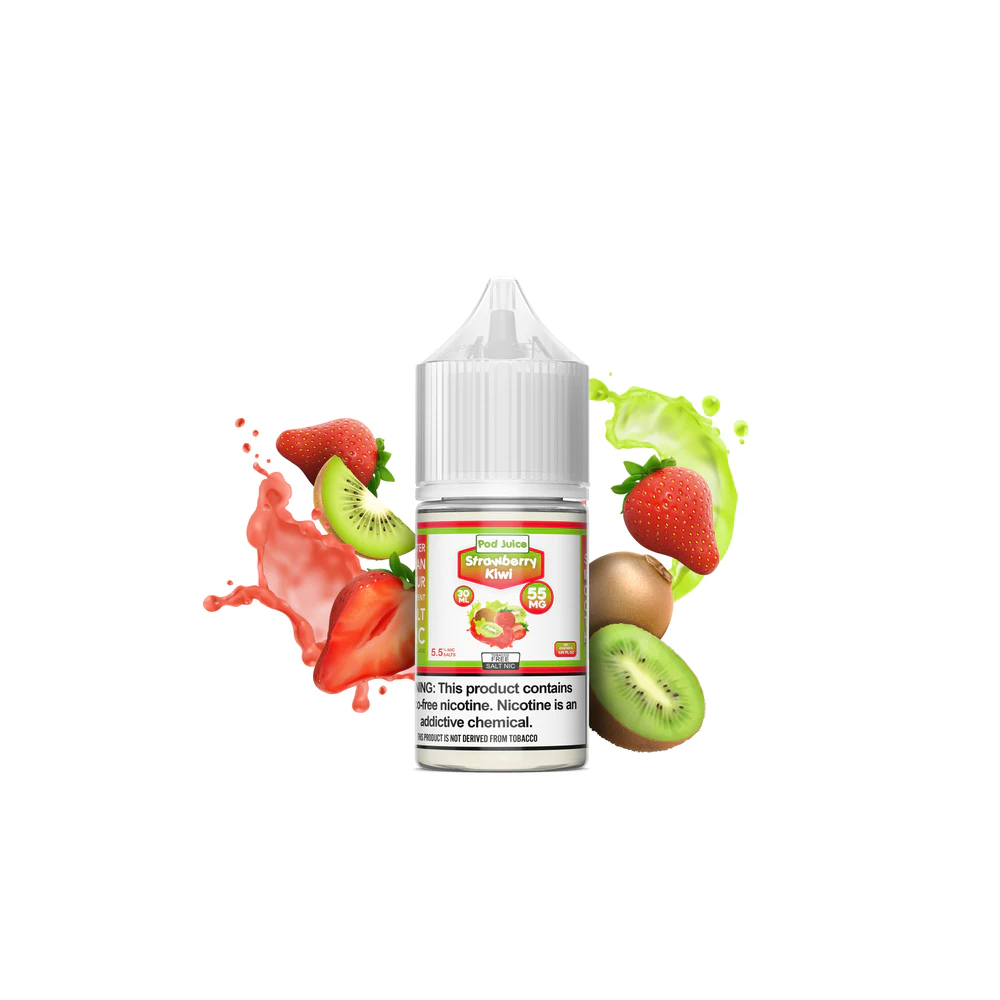 TFN Pod Juice LIQSALT 30mL 55mg Strawberry Kiwi