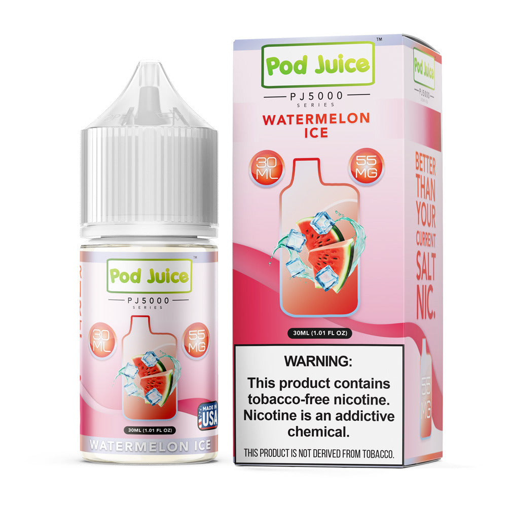 TFN PJ5000 Pod Juice LIQSALT 30mL 35mg Watermelon Ice