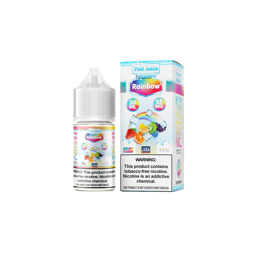 TFN Pod Juice LIQSALT 30mL 35mg Rainbow Freeze