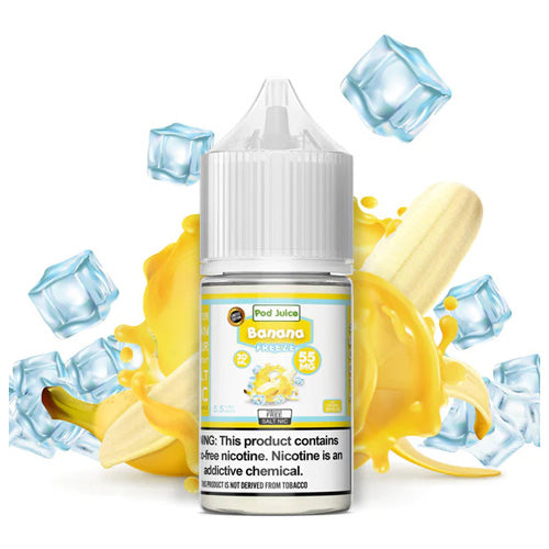 TFN Pod Juice LIQSALT 30mL 55mg Banana Freeze