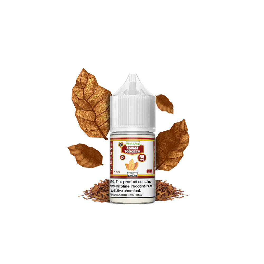 TFN Pod Juice LIQSALT 30mL 55mg Jewel Tobacco