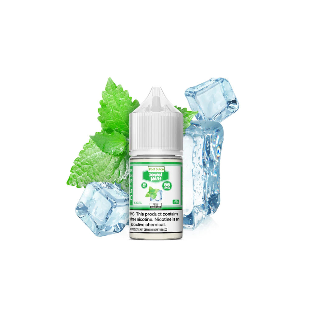 TFN Pod Juice LIQSALT 30mL 55mg Jewel Mint